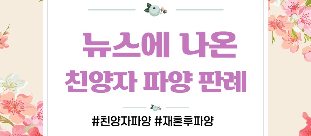 친양자입양한 전처아들, 이혼후 파양 가능? — 관련 이미지 5