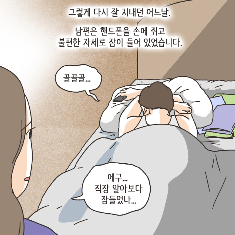 남편의 거짓말 (3) — 웹툰 장면 11