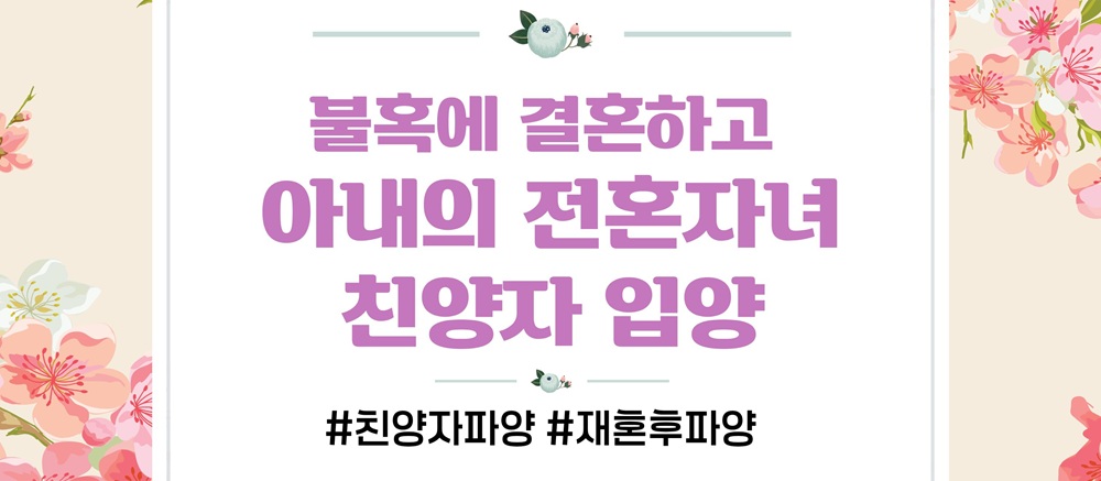 친양자입양한 전처아들, 이혼후 파양 가능? — 관련 이미지 2