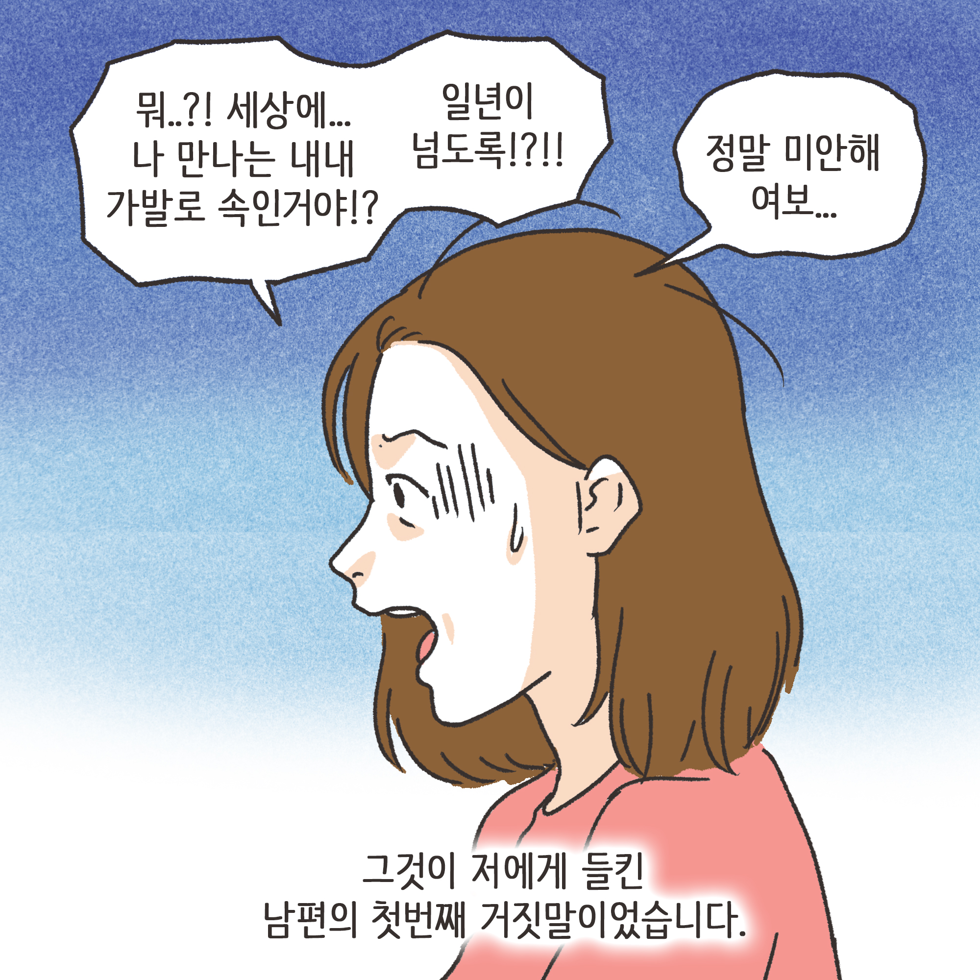 거짓말이 많은 남편(1) — 웹툰 장면 10