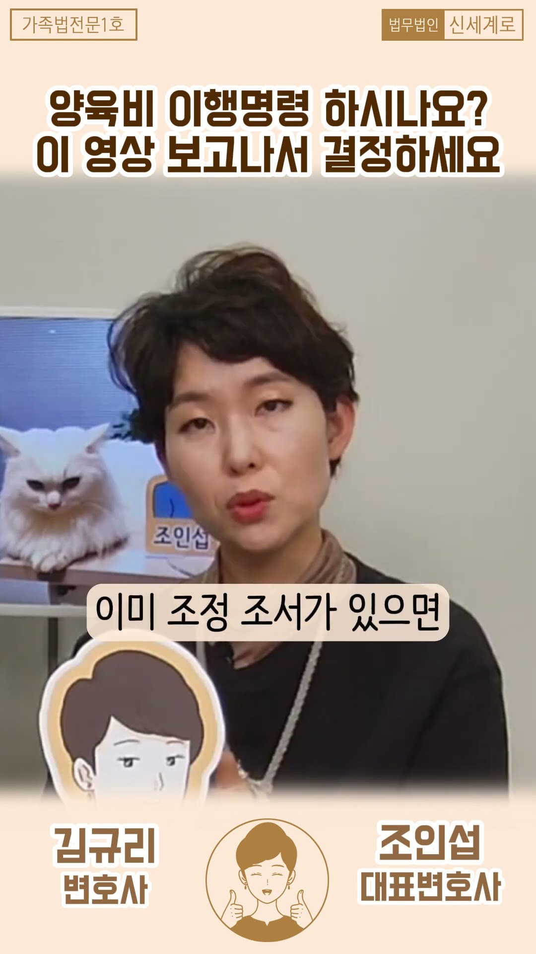 양육비 이행명령 하시나요?