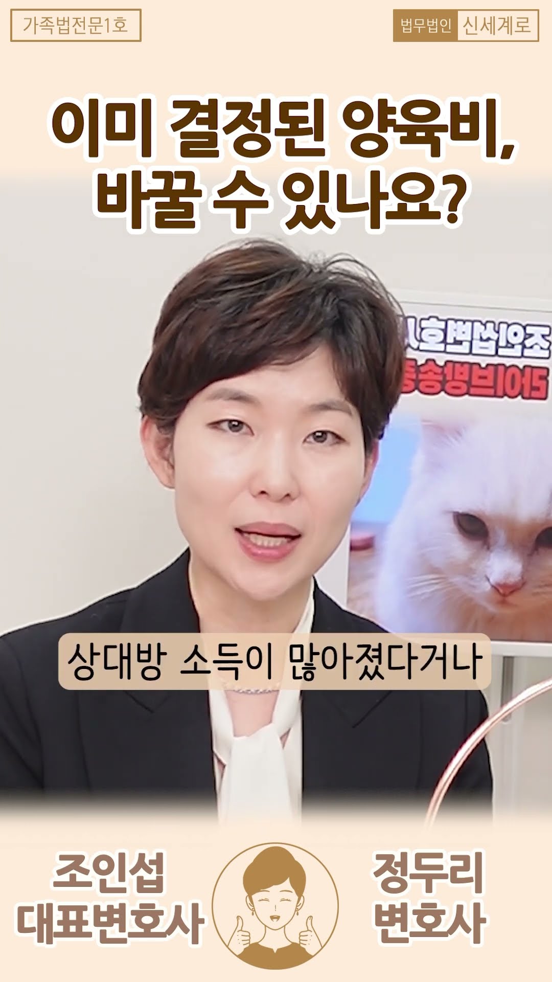 이미 결정된 양육비, 바꿀 수 있을까?